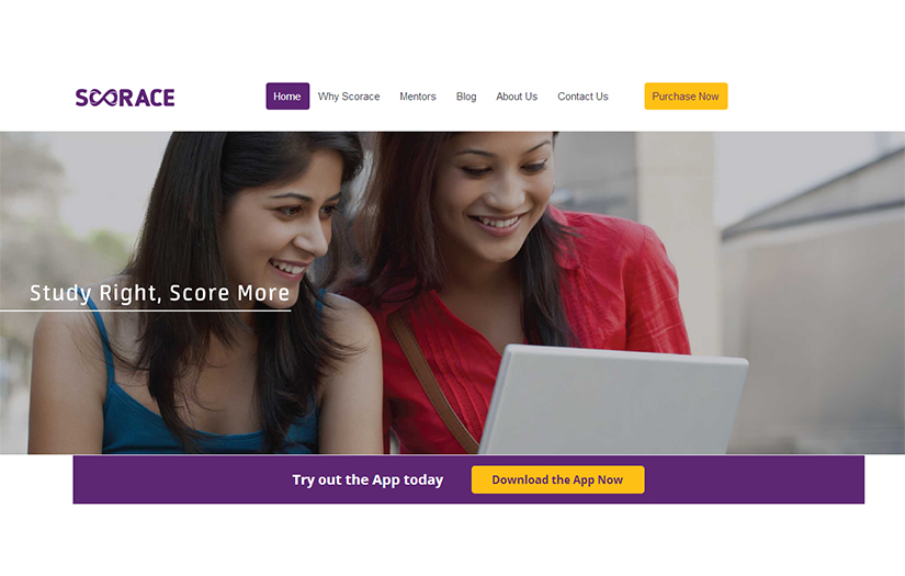 Scorace (AngularJS, Mobile Apps) screenshot 1