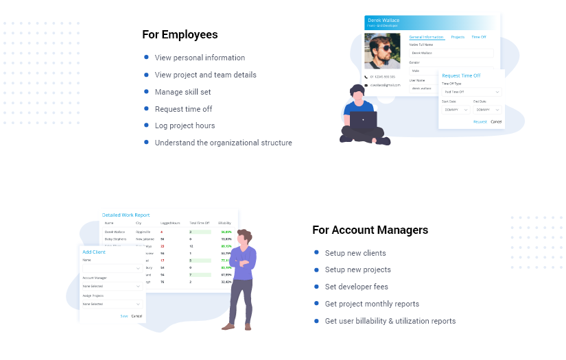 Primer - PM, HRM & Administration tool screenshot 4