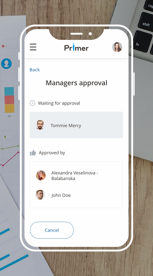 Primer - PM, HRM & Administration tool screenshot 7