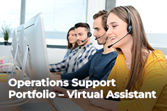 Operations Support Portfolio – Virtual Assistant