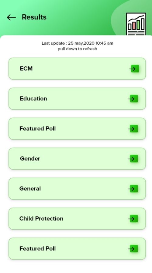 U-Report App - RapidPro and Offline Surveyor App to Collect Feedback screenshot 3