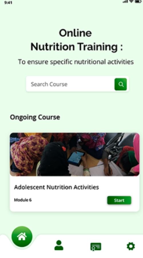 Nutrition e-Learning Platform screenshot 5