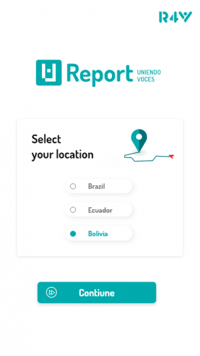 U-Report Uniendo Voces screenshot 1