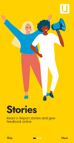 U-Report screenshot 4