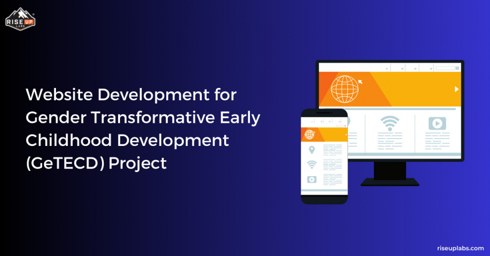 GeTECD website for Gender Transformative Early Childhood Development screenshot 1
