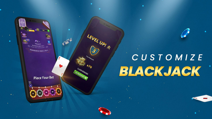 BlackJack 21 Classic Card Game screenshot 2