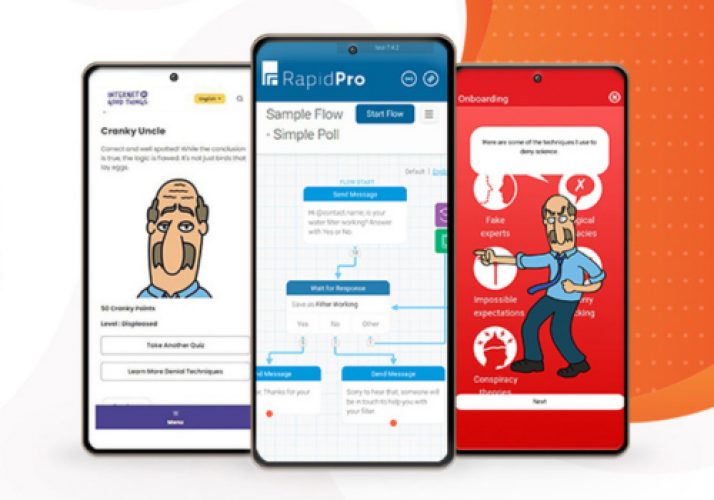 IoGT, RapidPro, and Cranky Uncle Game Integration screenshot 1