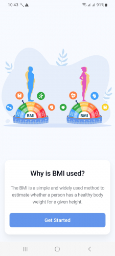 BMI Calculator- Weight Monitor screenshot 1