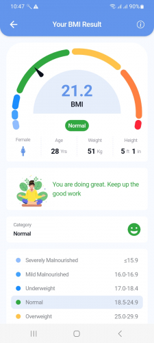 BMI Calculator- Weight Monitor screenshot 2