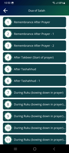 Masnoon Dua & Tasbeeh Counter screenshot 1