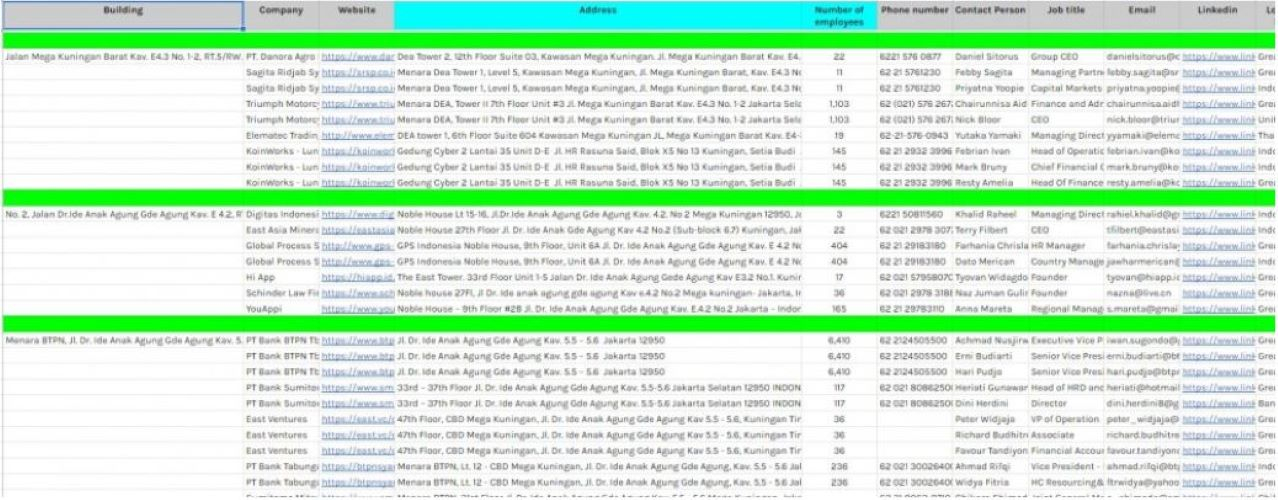 Lead Generation, List Building, Data Scraping screenshot 1