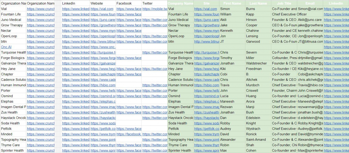 Lead Research screenshot 1