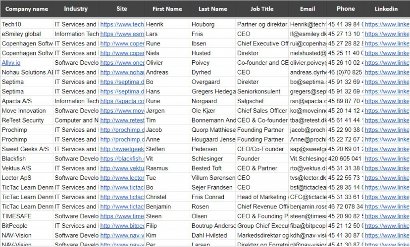 Lead Research screenshot 1