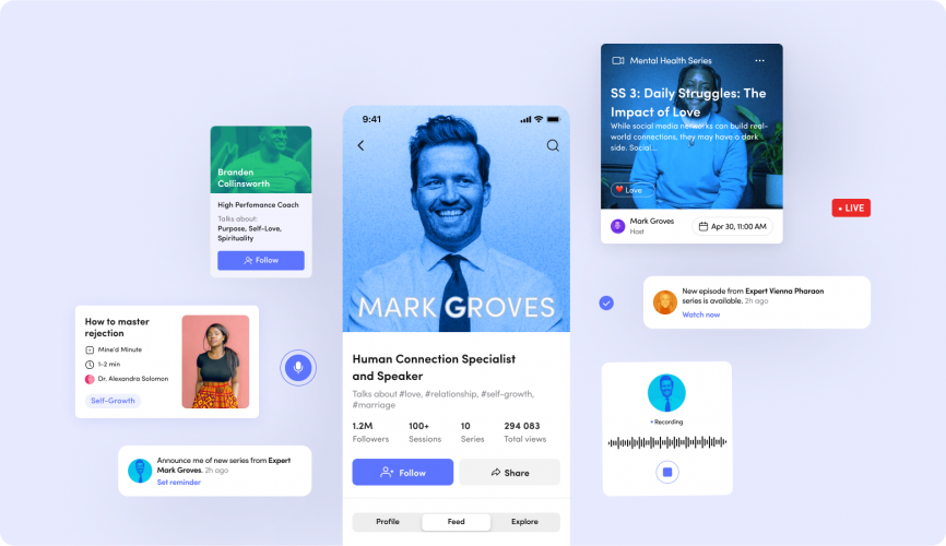 Mine`d | Healthcare Platform screenshot 4