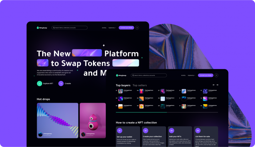 MintySwap | NFT Platform screenshot 2