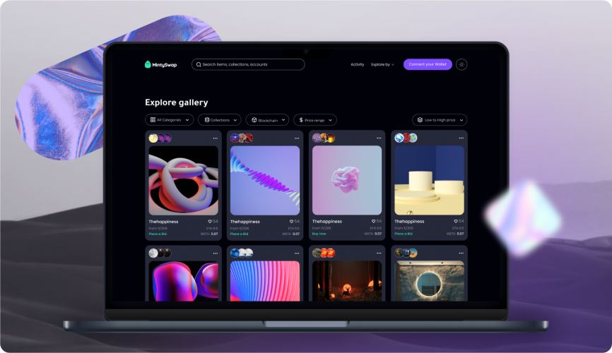 MintySwap | NFT Platform screenshot 4