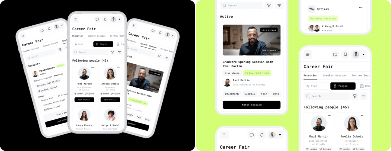 Gradwork | Recruitment Platfor screenshot 1
