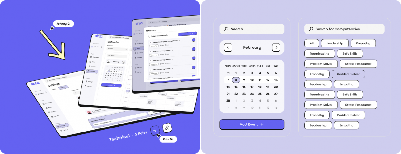 Sinta | HR, SaaS Platform screenshot 1