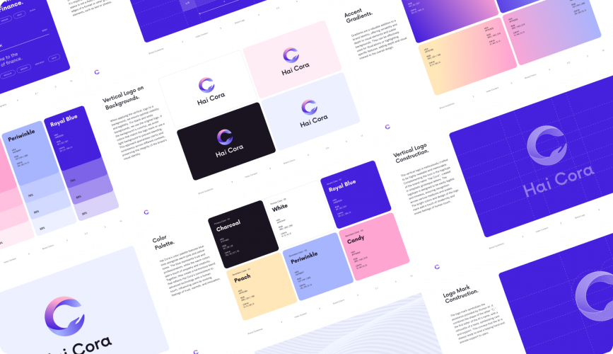 Hai Cora | Brand Identity for AI that Understands Emotion screenshot 1