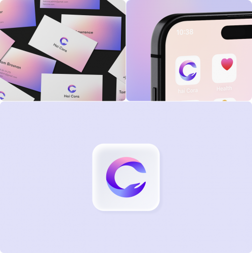 Hai Cora | Brand Identity for AI that Understands Emotion screenshot 3