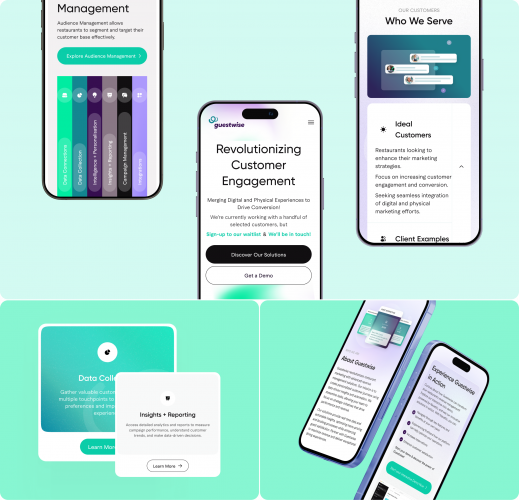 Guestwise | UI/UX Design and Website Redesign for an AI Hospitality Marketing Platform screenshot 5