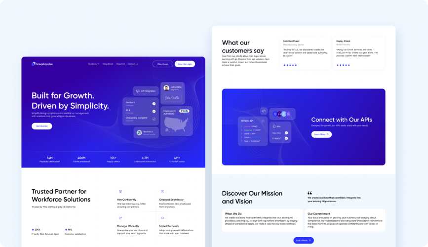 HR Platform UI/UX Design and Branding | Arounda Case Study screenshot 2