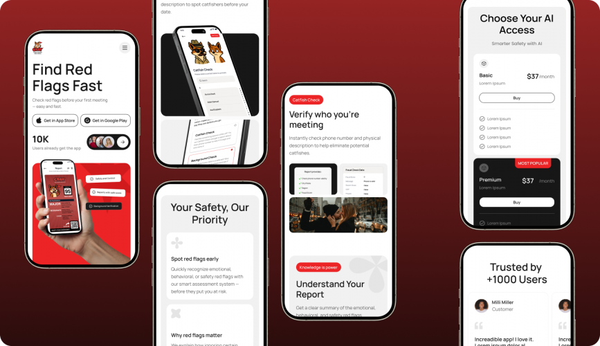 Cray | UI/UX Design for an Early-Stage Dating Platform screenshot 3