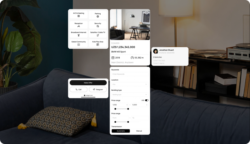 NetGet | Marketplace UX/UI Redesign screenshot 5
