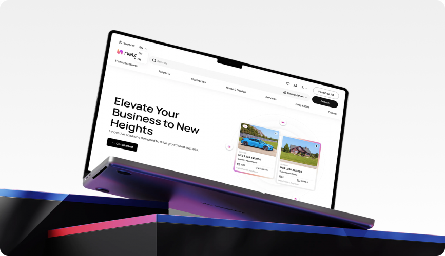 NetGet | Marketplace UX/UI Redesign screenshot 4