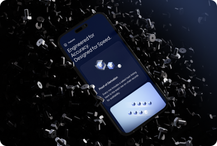 Block DB | Corporate Website & Pitch Deck for a DeFi Data Provider screenshot 1