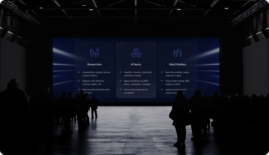 Block DB | Corporate Website & Pitch Deck for a DeFi Data Provider screenshot 2
