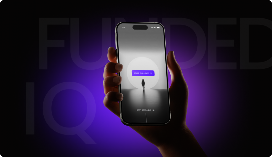 FundedIQ | Brand & UI/UX Design for a Fintech Platform screenshot 2