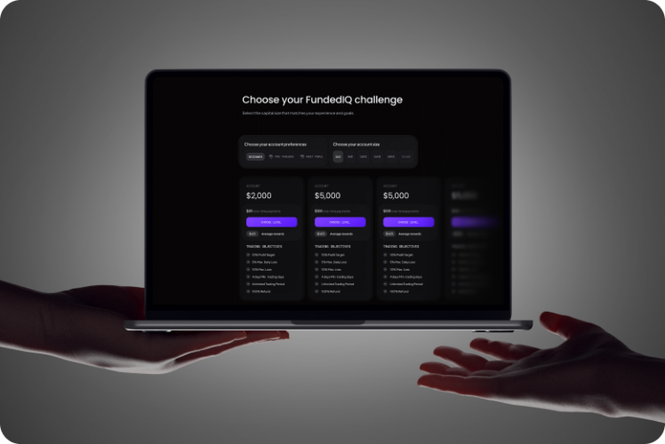 FundedIQ | Brand & UI/UX Design for a Fintech Platform screenshot 3