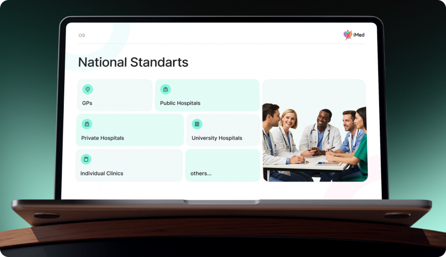 iMed | Pitch Deck for a National E-Health Ecosystem screenshot 2