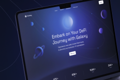 Galaxy | UI/UX Design and Branding for Web3 Trading Platform