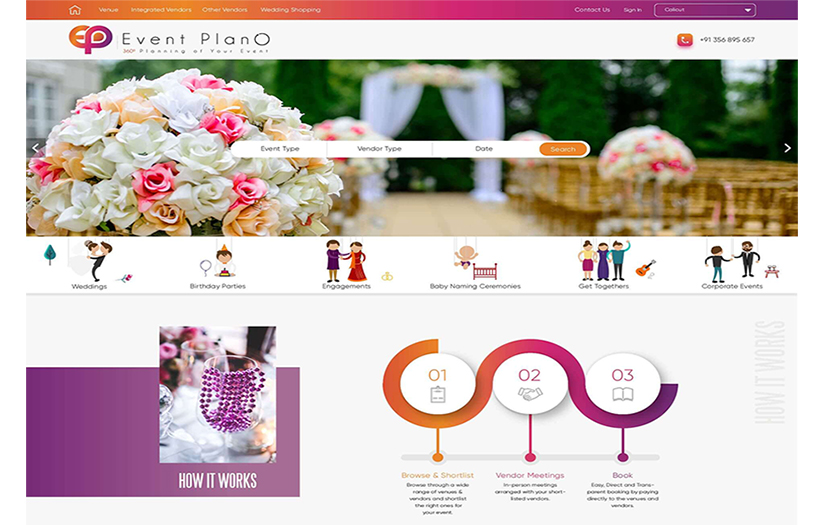 EventPlanO screenshot 1