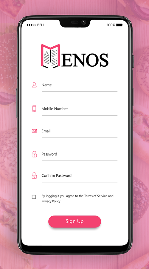 MENOS-Hotel Menu's at Home screenshot 2