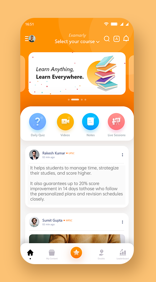 Examarly: Crack UPSC/IAS under the Guidance of a Masterpiece screenshot 2