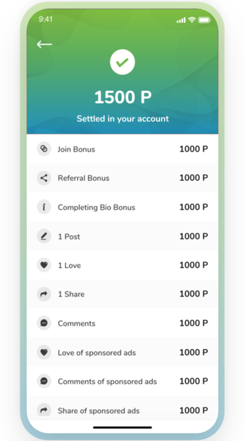 Cashbook-The Socialist Network screenshot 2