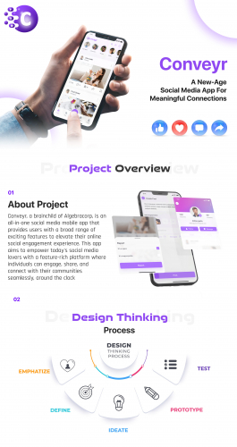 Conveyr: An All-In-One Social Media Application screenshot 4