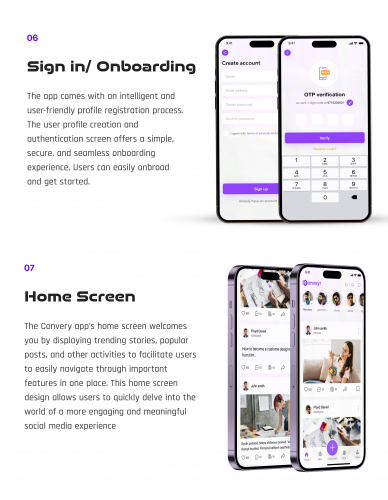 Conveyr: An All-In-One Social Media Application screenshot 1
