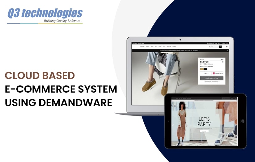 Cloud based E-commerce System using Demandware screenshot 1