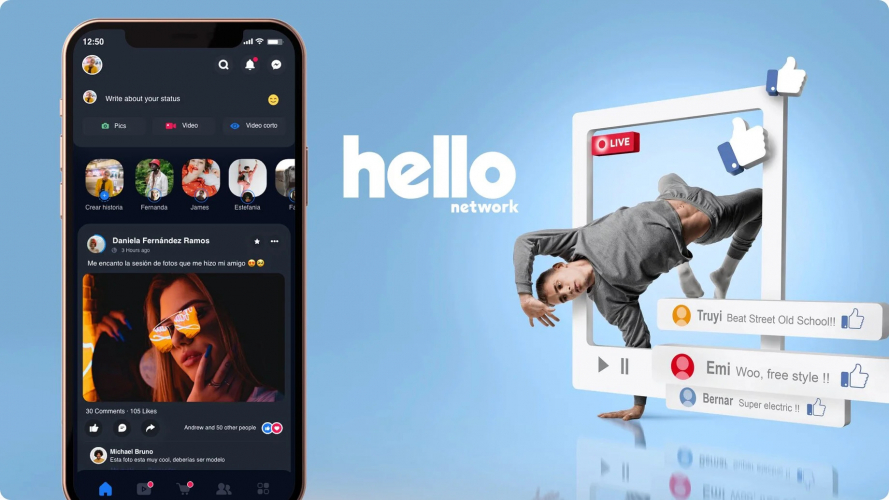 Hello Network screenshot 1