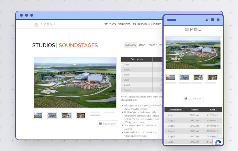 Korda Studios screenshot 1