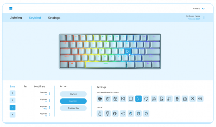 Browser-Based HID USB Gaming Peripherals Configurator screenshot 1