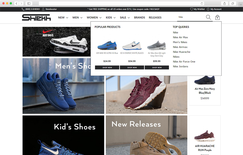 Shiekh Shoes screenshot 2
