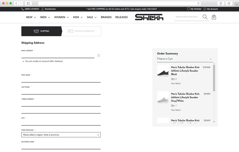Shiekh Shoes screenshot 3