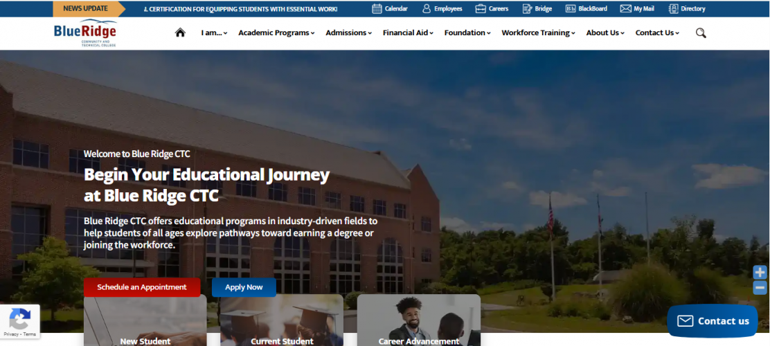 Blueridge CTC screenshot 2