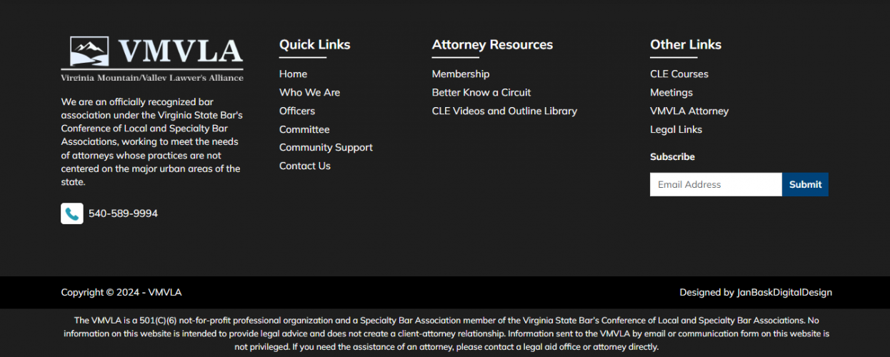 Virginia Mountain/Valley Lawyers' Alliance screenshot 4