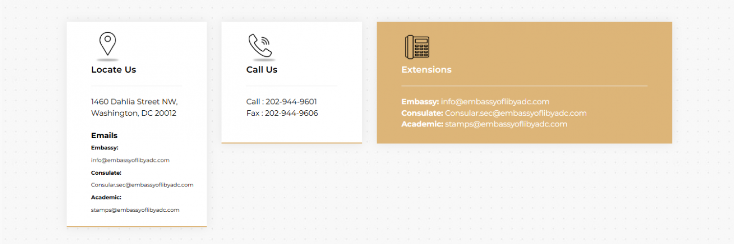 Embassy of Libya screenshot 2